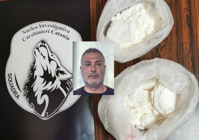 Droga nel Catanese, pronto a vendere 150mila euro di stupefacenti: arrestato 46enne – VIDEO