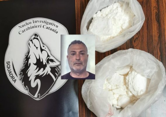 Droga nel Catanese, pronto a vendere 150mila euro di stupefacenti: arrestato 46enne – VIDEO