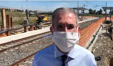 Catania, ripresi i lavori per realizzare la fermata ferroviaria di Fontanarossa: “In funzione entro fine anno”