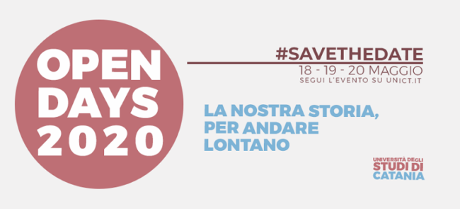 Open Days “online”, l’Università di Catania si presenta alle future matricole