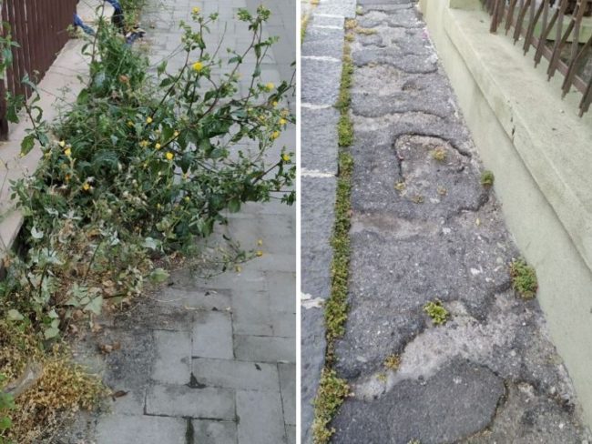 A Catania “marciapiedi impraticabile e pericolosi”: la denuncia del Comitato Vulcania – FOTO