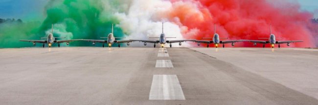 Celebrazioni 74° anniversario della Repubblica: la PAN abbraccia l’Italia con fumi tricolori