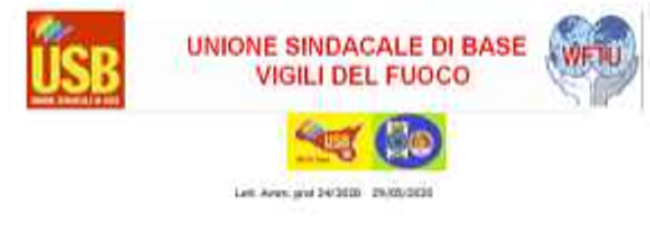Tutela e salvaguardia sistema boschivo a Catania, USB vigili del fuoco: “In attesta delle spettanze 2018-2019. Rispettare categoria”