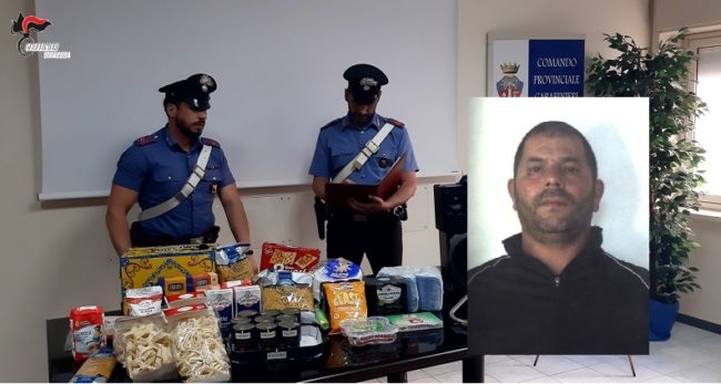 Entra in un garage rompendo la serratura e fa razzia di tutto: bloccato e arrestato Sebastiano Violante