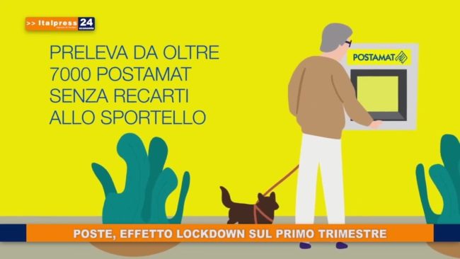 Poste, effetto lockdown sul primo trimestre