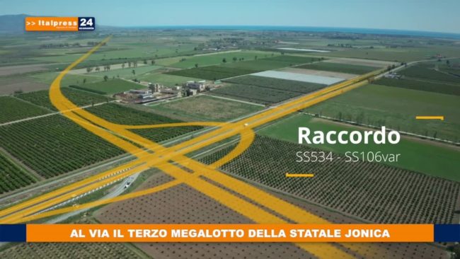Al via il terzo megalotto della Statale Jonica