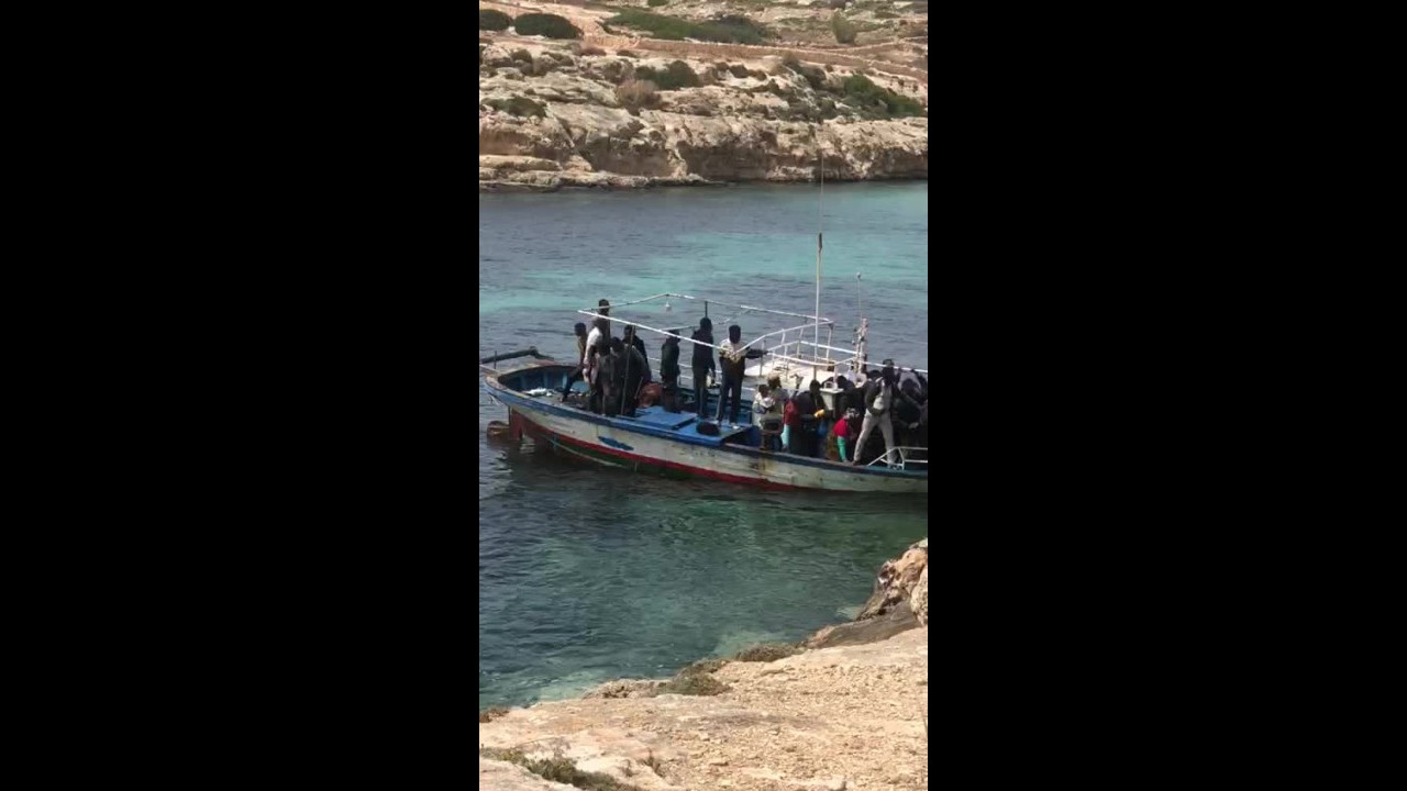 Nuovo sbarco di migranti a Lampedusa