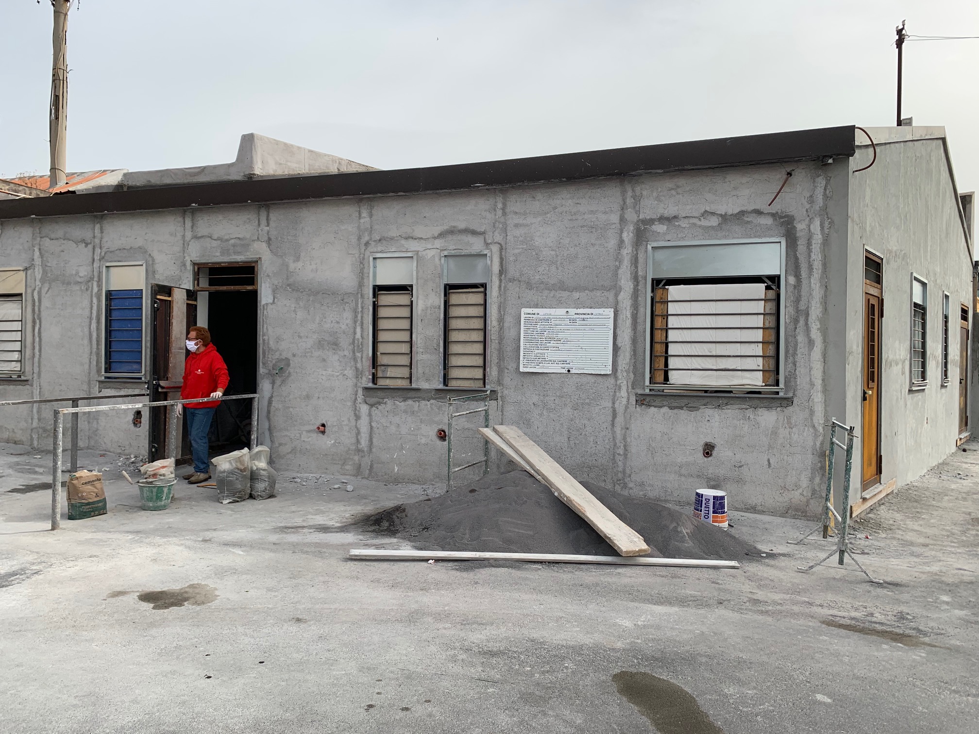 Caritas Catania, ripresi i lavori all’Help Center della Stazione: obiettivo bagni e docce per i più bisognosi