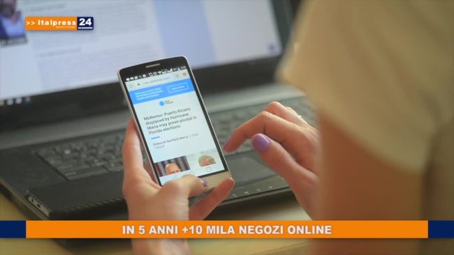 In 5 anni +10 mila negozi online