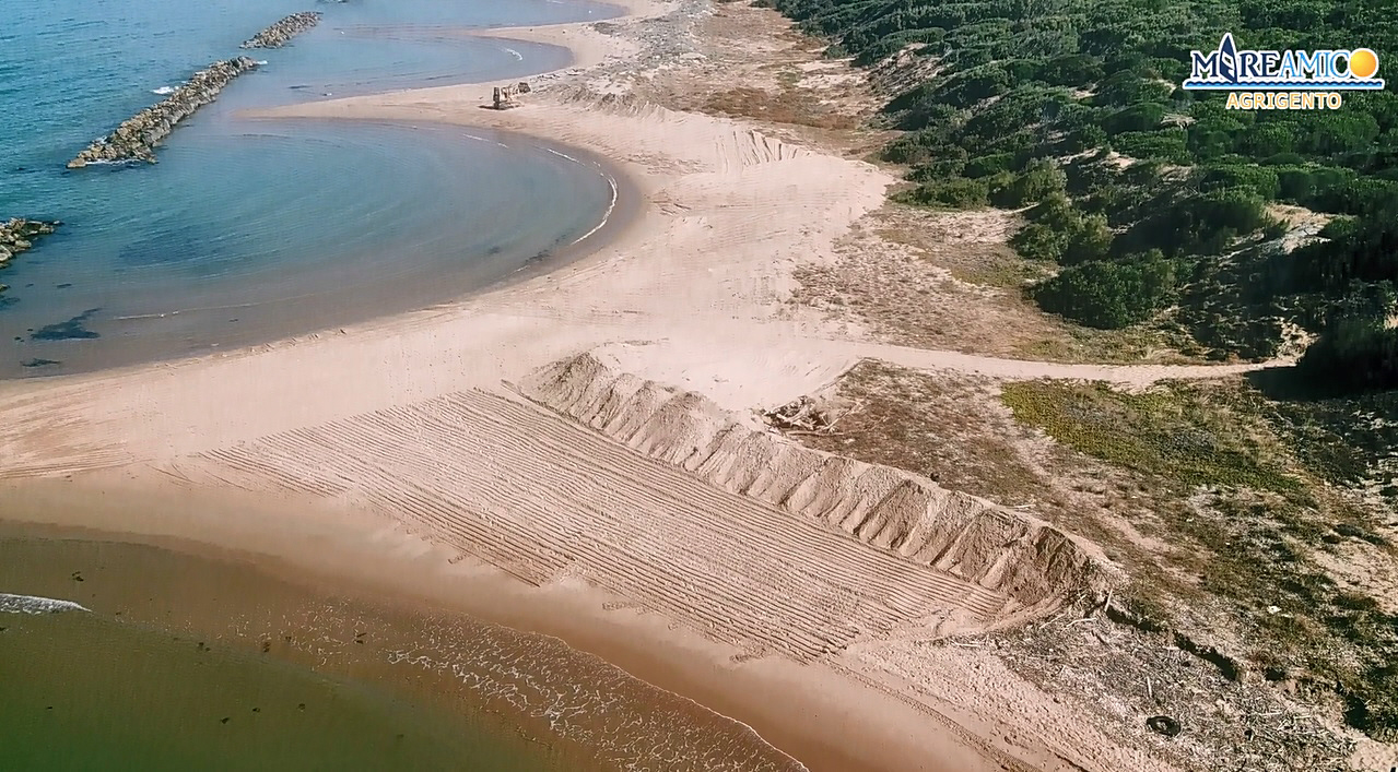 Dune costiere distrutte ad Agrigento, aperta inchiesta e indagine conoscitiva per ricostruire l’accaduto