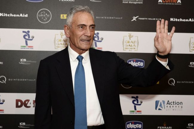 Gravina “Riportare i tifosi allo stadio l'ultimo tassello che manca”