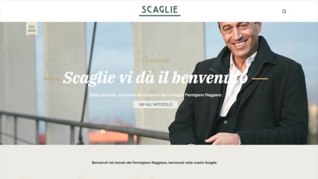 Un progetto editoriale per Parmigiano Reggiano