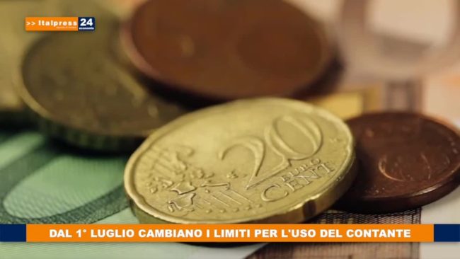 Dal 1° luglio cambiano i limiti per l’uso del contante
