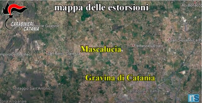 Estorsioni e spaccio per mantenere i sodali carcerati, così il gruppo di Mascalucia dei “Santapaola-Ercolano” gestiva gli affari