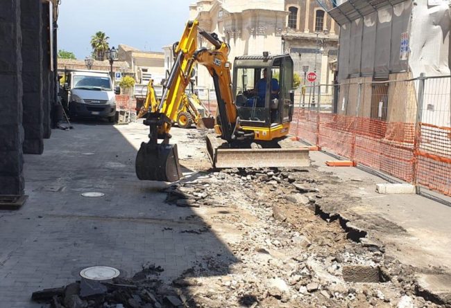 Aci Sant’Antonio, ripartono i cantieri pubblici – Le FOTO