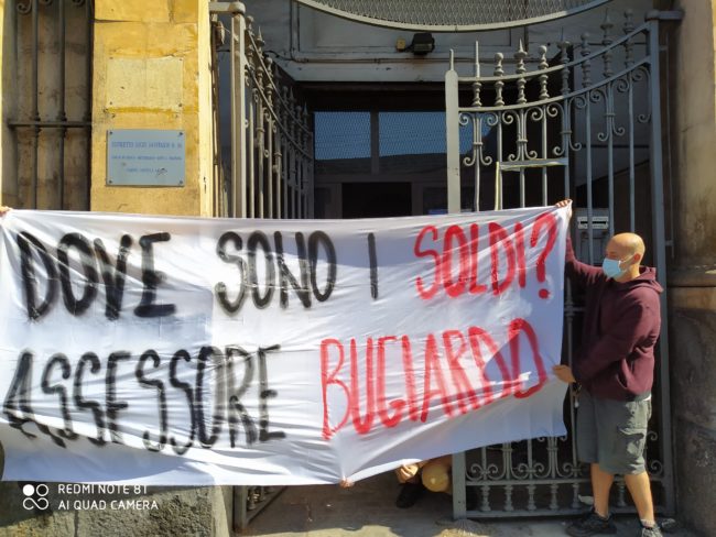 Protesta in via Cardinale Dusmet, oltre 10mila famiglie catanesi escluse dal Buono Spesa