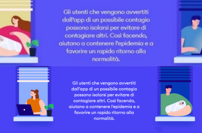 App Immuni, è già polemica: presunte immagini sessiste per rappresentare il funzionamento