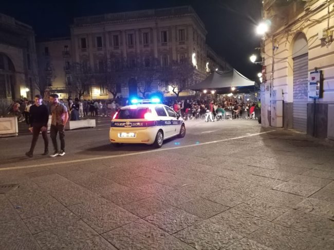 Catania, cinque locali non rispettano l’orario di chiusura: multe salate e attività sospesa