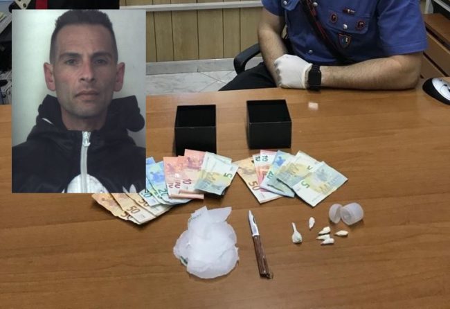 I domiciliari non fermano il pusher Antonio Piazzese, eroina in casa: arrestato