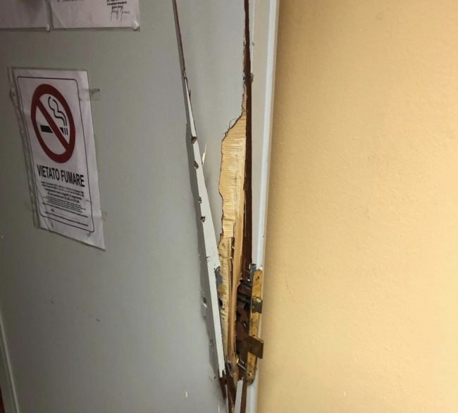 Furto e raid vandalico nella sede Uiltrasporti di Catania, il sindacato: “Non ci fanno paura”