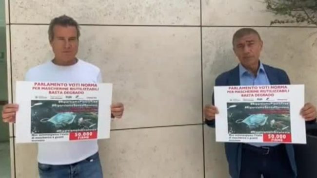 Pecoraro Scanio “Bene emendamento per freno mascherine usa e getta”