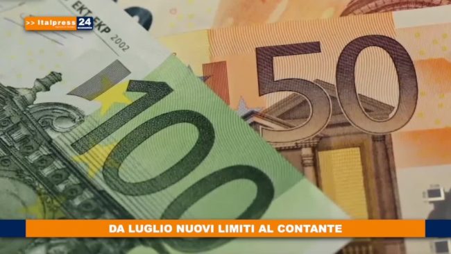 Da luglio nuovi limiti al contante