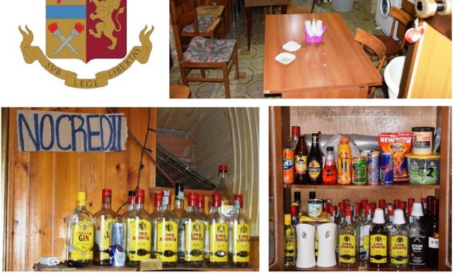 Abitazione trasformata in osteria abusiva: maxi sequestro di bottiglie di alcolici e multe fino a 24mila euro