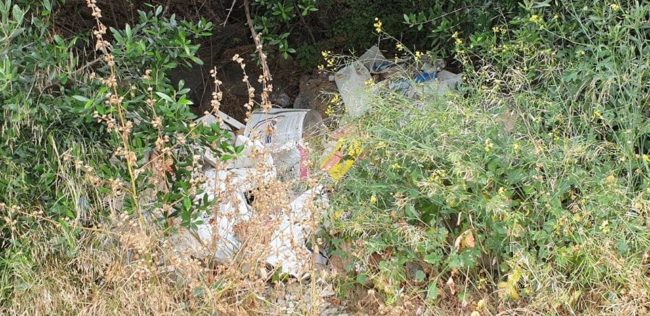 Rifiuti, sterpaglie e rischio incendi a San Nullo, Comitato Romolo Murri: “Piano per combattere questa piaga” – FOTO