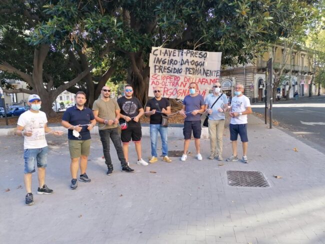 Catania, continua la protesta degli autisti-soccorritori dell’ex One Emergenza