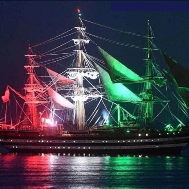 Amerigo Vespucci, la nave incanta la città della Valle dei Templi