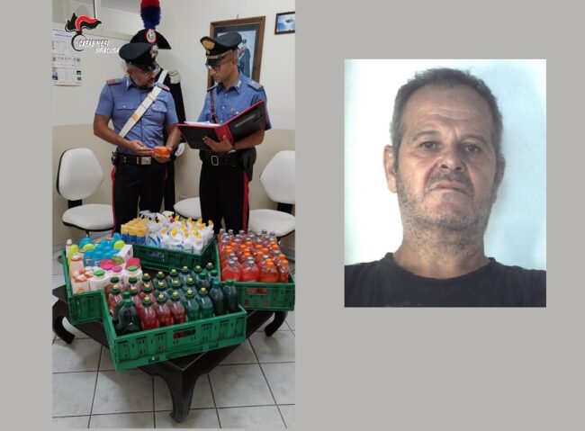 Furto in un supermercato, 56enne si introduce dalla porta sul retro: arrestato