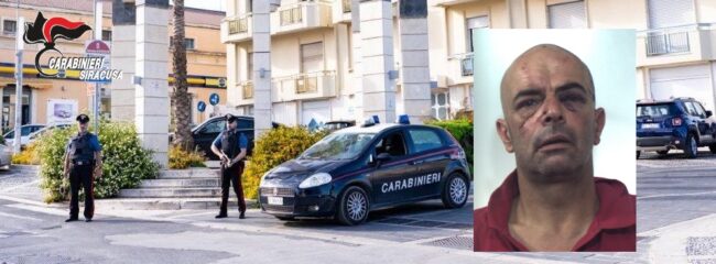 Inseguimento per le vie di Noto, Giuseppe Gallo crea panico in un ristorante e fugge: arrestato