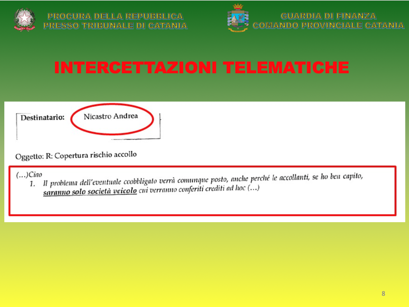 Operazione “Fake Credits”, quella verifica fiscale all’Istituto di Vigilanza di Belpasso “fatale” per 30 professionisti Operazione “Fake Credits”, quella verifica fiscale all’Istituto di Vigilanza di Belpasso “fatale” per 30 professionisti