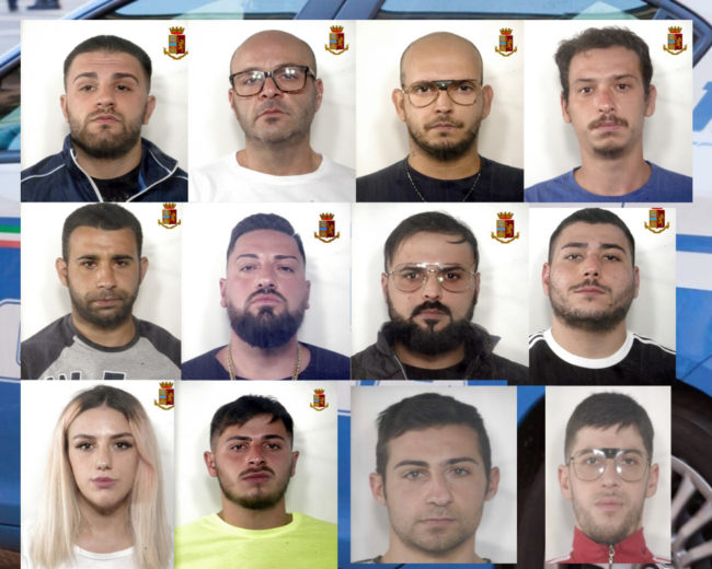 Operazione “The king”: le FOTO e i NOMI degli arrestati vicini al clan Scalisi