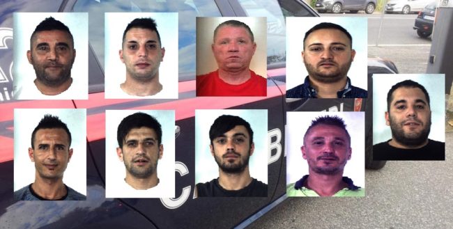 Operazione “Minosse”, 9 arresti per detenzione e spaccio tra Catania e Trapani: i NOMI e le FOTO degli indagati
