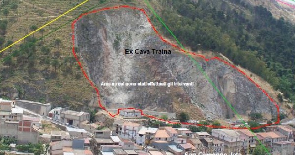 Dissesto idrogeologico, a San Giuseppe Jato si consolida l’ex Cava Tarina