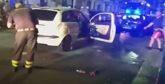 Schianto in via Perez, feriti gravi e 6 auto distrutte: i nuovi DETTAGLI dell’incidente
