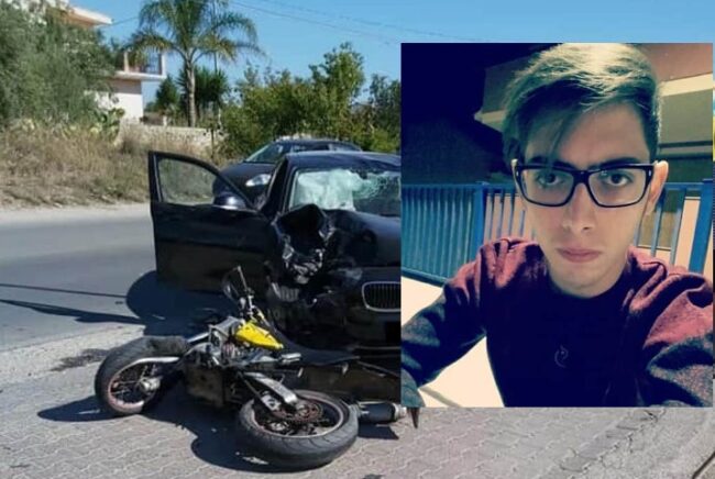 Incidente mortale a Pachino, indagato per omicidio stradale l’automobilista: domani i funerali di Salvatore Aprile