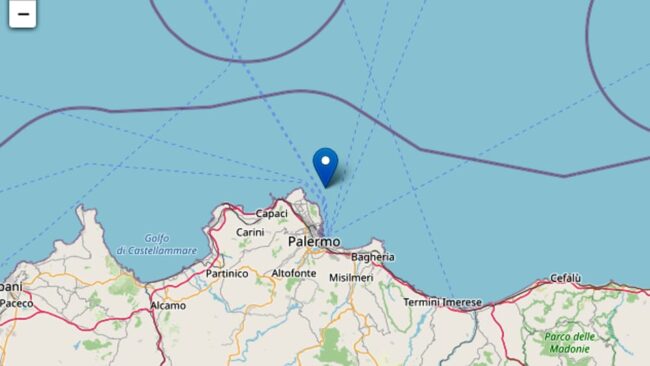 Trema la terra in Sicilia: terremoto di magnitudo 2,7 avvertito dalla popolazione