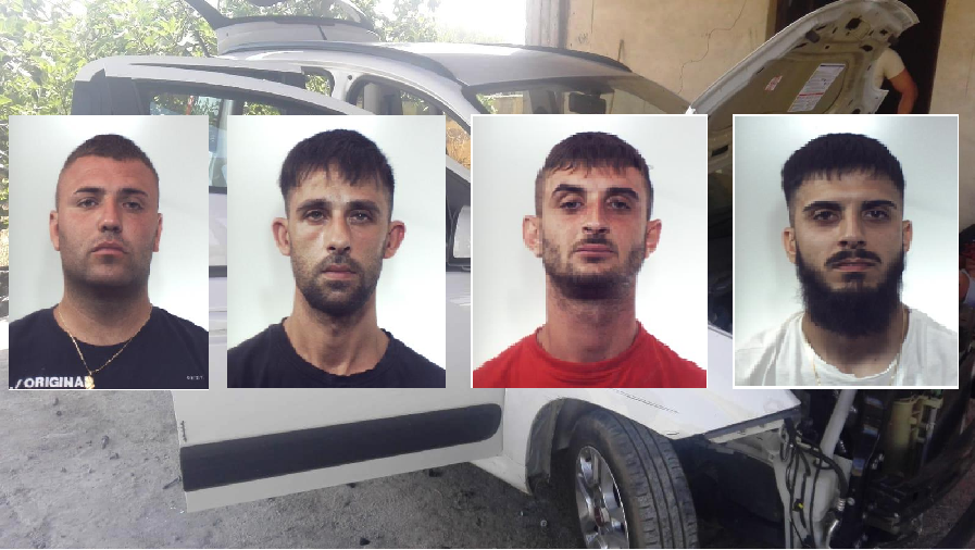 Rubavano e smontavano auto, poi rivendevano i pezzi: arrestati malviventi catanesi