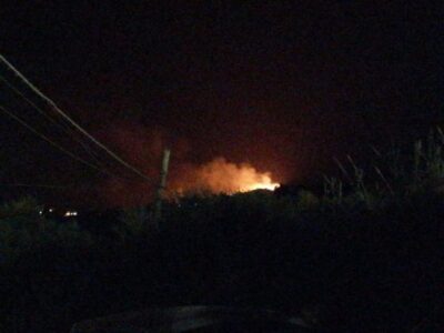 Incendio Scopello 17 agosto 