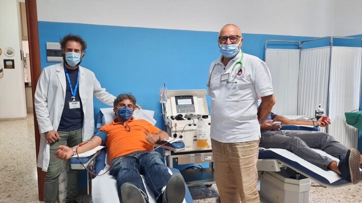 Lotta al Coronavirus a Catania: prima produzione di plasma da donatori convalescenti al Garibaldi
