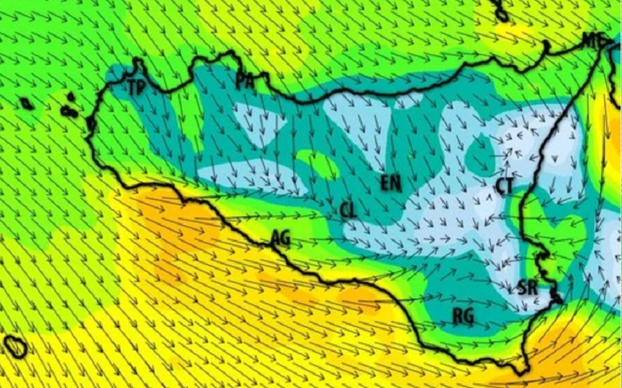 Forte maltempo in Sicilia, vento di Maestrale in arrivo. Gli esperti: “Si sconsiglia la balneazione”