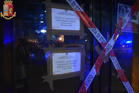 Chiusa una nota trattoria di Catania: tutti senza mascherina, sporcizia, violazioni e sanzioni