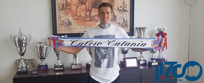 Calcio Catania, ufficiale Giacomo Rosaia: contratto fino al 30 giugno 2022
