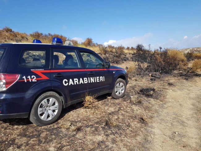 Appicca un rogo in un’area protetta: arrestato operaio del corpo forestale della Regione