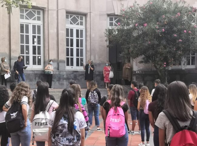 Iniziato l’anno scolastico 2020/21 al “De Felice Giuffrida-Olivetti”