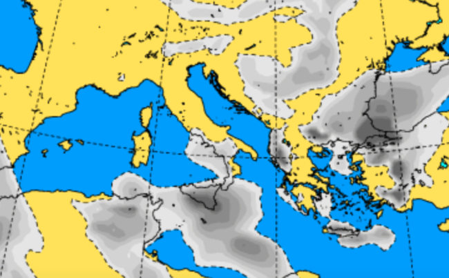 Ancora instabilità meteorologica sulla Sicilia: domani pioggia e temperature in calo