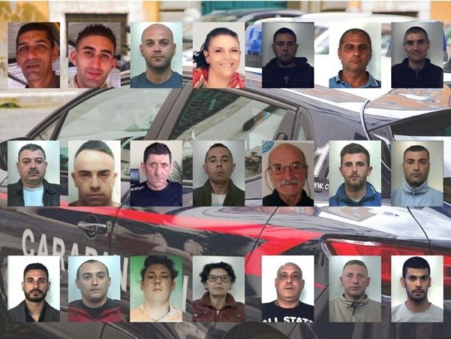 Operazione “Iddu”, ecco chi sono i 21 arrestati legati al clan catanese Santapaola-Ercolano