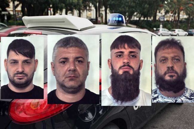 Rapine, violenza e minacce: “Domani ti sfondo la testa”, 4 catanesi arrestati – NOMI, FOTO, VIDEO